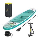 Ver imagem 3 de Prancha Stand Up Inflável HuaKai Com Leash + Bomba de Inflar + Remo Bestway 65346