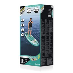 Prancha Stand Up Inflável HuaKai Com Leash + Bomba de Inflar + Remo Bestway 65346 - 13