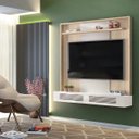 Ver imagem 1 de Painel para TV até 60 Polegadas Selene - DJ Móveis - Duna e Off White