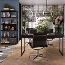 Ver imagem 2 de Móveis para Sala de Estar Estante Modular Oxford Preto