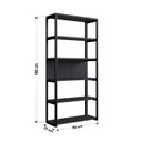 Ver imagem 3 de Móveis para Sala de Estar Estante Modular Oxford Preto