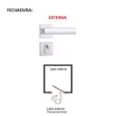 Ver imagem 3 de Kit Porta Pronta Primer - 210x72cm - Abertura Direita