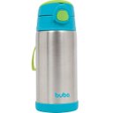 Ver imagem 1 de Garrafa Térmica Aço Inoxidável 400 ml Azul - Buba Baby
