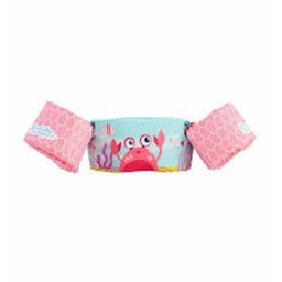 Colete Boia Salva Vidas Infantil Caranguejo Rosa Pudle Jumper - Coleman - 1