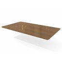 Ver imagem 2 de Tampo Madeirado Mesa TA26 Madeira/Vidro 160cm Car Kappesberg