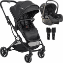 Ver imagem 1 de Carrinho de Bebe Moises com Bebe Conforto Kiddo Zig Zag Preto