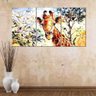 Quadro Decorativo Pintura Girafa Natureza Decoração - 1