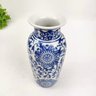 Vaso Decorativo Azul e Branco 20x10cm Porcelana Chinesa P - 3