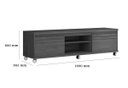 Ver imagem 4 de Rack para TV Até 60 Polegadas Off White Freijó - Germai