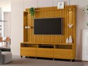 Ver imagem 2 de Home Tv Ripado Absoluto 60 Polegadas 190x190cm 8 Rodizios:naturale