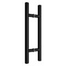 Puxador Duplo Df 907-32 - Preto - 30 Cm - 2