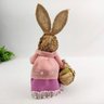 Coelho Fêmea Rosa Lilas Decorativo Páscoa 33x18cm Decoração - 5