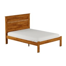 Cama de Casal Amêndoa Dallas II Tebarrot Móveis - 1 Cama de Casal Amêndoa Dallas II Tebarrot Móveis - 1