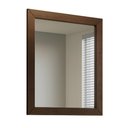 Ver imagem 1 de Espelho com Moldura Madeira Macica Taeda 90x78 Cm 2816 Cafe Festra
