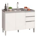 Ver imagem 1 de Balcão de Pia Aline Branco - Poquema