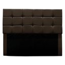 Ver imagem 2 de Cabeceira Estofada Cama Box Casal 140 Cm Ananda Suede Marrom