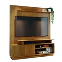 Ver imagem 1 de Estante Home Theater Ares Cumaru com Rodízios