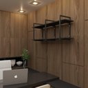 Ver imagem 1 de Prateleira estante estilo Industrial escritório prateleira para quarto prateleira para quarto