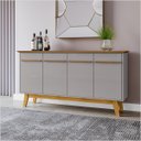Ver imagem 1 de Aparador Buffet Opala Cinamomo com Offwhite