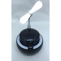 Umificador de Ar romatizador Led 7 Cores USB - Preto - 6