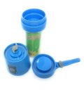Ver imagem 5 de Liquidificador Portátil Usb Recarregável Shake Coqueteleira Elétrica Sem Fio - Azul