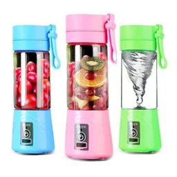 Liquidificador Portátil Usb Recarregável Shake Coqueteleira Elétrica Sem Fio - Azul - 2