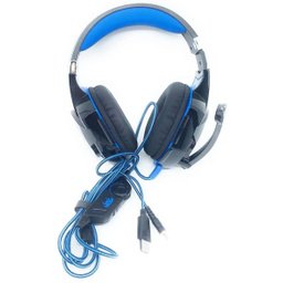 Fone de Ouvido para Jogos Gamer Headset Microfone Espuma Kp - Preto - 2