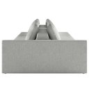 Ver imagem 6 de Sofá Ilha Modular com Puff para Sala Living 232cm Georgia K04 Linho Cinza - Mpozenato