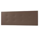 Ver imagem 2 de Cabeceira Painel King 1,95m Berlim Material Sintético Marrom Sky Mobile