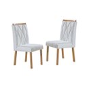 Ver imagem 1 de Cadeiras para Mesa de Jantar Estofada - Bella - Art Salas