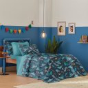 Ver imagem 1 de Jogo de Cama Casal Atlantix 4 Pçs 138x188x30 100% Algodão Shark