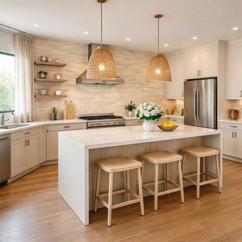 Kit 10 Placas Adesiva Revestimento Para Parede  Areia