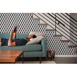 Papel Adesivo Contact De Parede Geometrico Colmeia 45 Cm X 10 Mts - 2