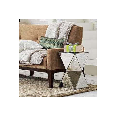 Mesa lateral espelhada DIAMOND