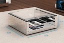 Ver imagem 2 de Mesa de centro espelhada INVERSE