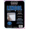 Lençol Avulso Queen Percal 180 Fios Branco Com Elástico Temima - 2