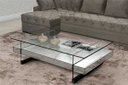 Ver imagem 3 de Mesa de centro GLASS SILVER