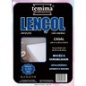Lençol Avulso Casal Percal 180 Fios Branco Com Elástico Temima - 2
