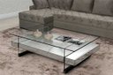 Ver imagem 3 de Mesa de centro espelhada GLASS SILVER Grande