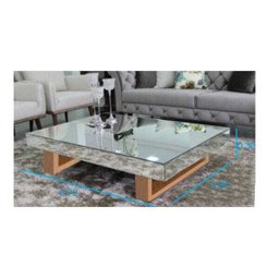 Mesa de centro espelhada WOOD Mirror média - 2