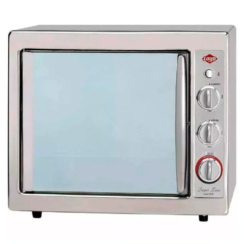 Forno Elétrico Layr Super Luxo Advanced 46 Litros Inox 220V