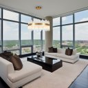 Ver imagem 6 de Lustre Pendente com Cristais 100w 80cm Bocal G9 Led Moderno Sala de Jantar