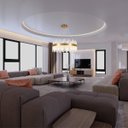 Ver imagem 4 de Lustre Pendente com Cristais 100w 80cm Bocal G9 Led Moderno Sala de Jantar