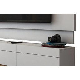 Rack com Painel para TV até 55 Polegadas Branco Classic 3 Gavetas 180cm - Imcal Móveis - 4 Rack com Painel para TV até 55 Polegadas Branco Classic 3 Gavetas 180cm - Imcal Móveis - 4