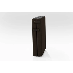 Cama Portátil Dobrável Solteiro 188x88 Pés de Madeira - LV:MARROM - 2