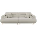 Ver imagem 2 de Sofá Living 4 Lugares Linho Bege 2340 Lisboa 240cm