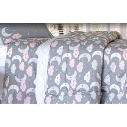 Jogo de Cama Vida Bela 200 Fios Solteiro Belinha Kacyumara - 3 Jogo de Cama Vida Bela 200 Fios Solteiro Belinha Kacyumara - 3