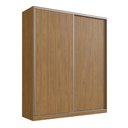 Ver imagem 1 de Guarda Roupa 2 Portas de Correr Freijó Natural 200x59,8x235cm Emovell