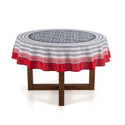 Toalha de Mesa Karsten Sempre Limpa Nolita Redonda 178cm - 1