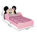 Ver imagem 3 de Mini Cama Infantil Tema Minnie Pura Magia Oficial Disney